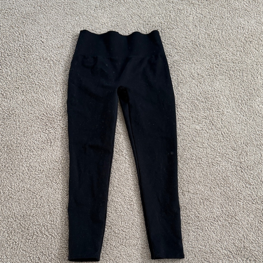 SPANX Women's Black High-Waist Leggings